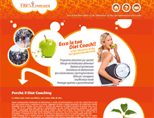Tablet Screenshot of ericalombardidietcoach.com